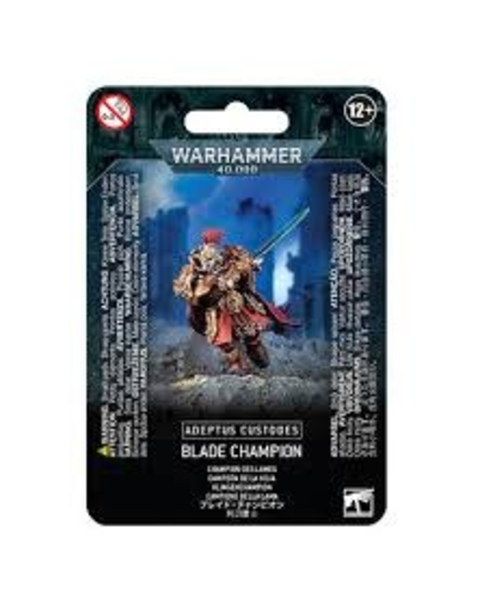 Games Workshop Warhammer 40K - Adeptus Custodes - Blade Champion