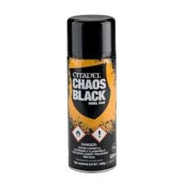 Games Workshop Citadel Colour - Spray Paint - Chaos Black