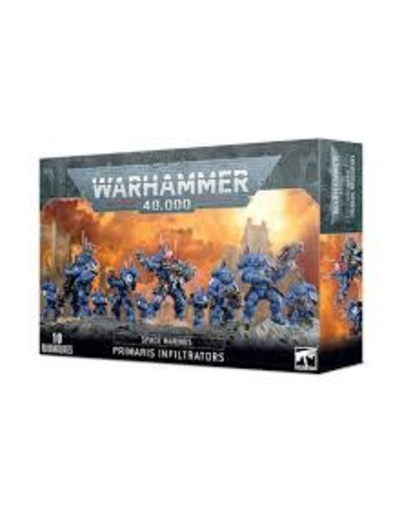 Games Workshop Warhammer 40K - Space Marines - Primaris Infiltrators (Infiltrator Squad on box)