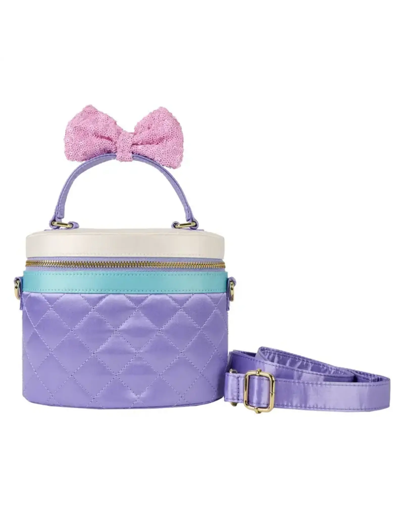 Loungefly Loungefly Disney Daisy Duck Quilted Crossbody Bag