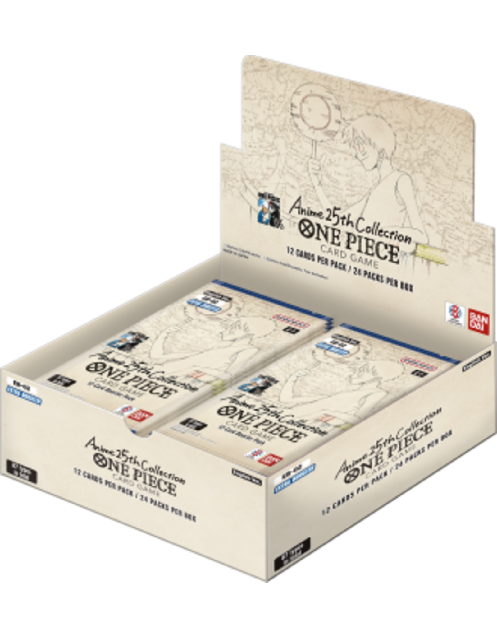 Bandai One Piece Card Game Eb-02 Extra Booster Box