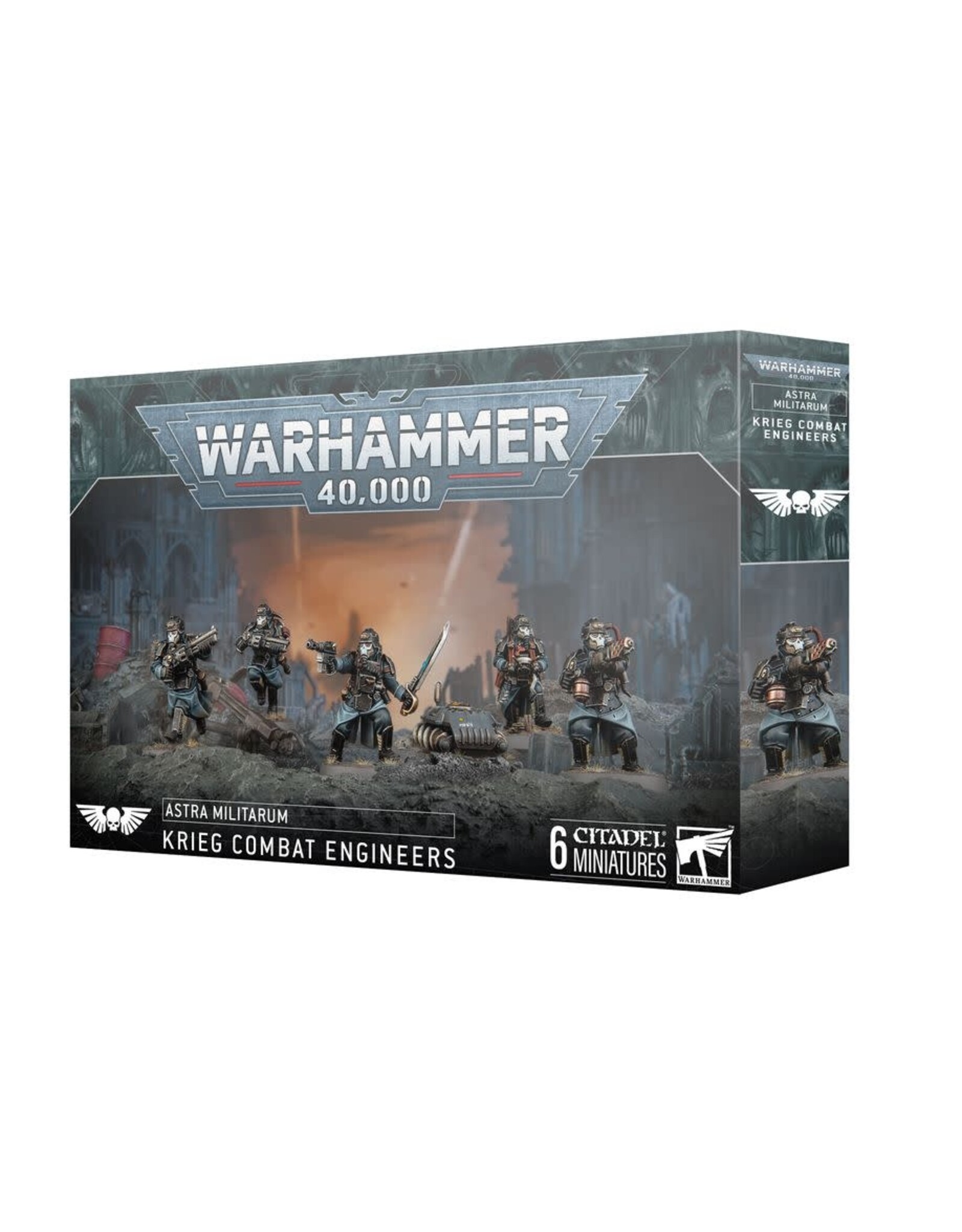 Games Workshop Warhammer 40K - Astra Militarum - Krieg Combat Engineers