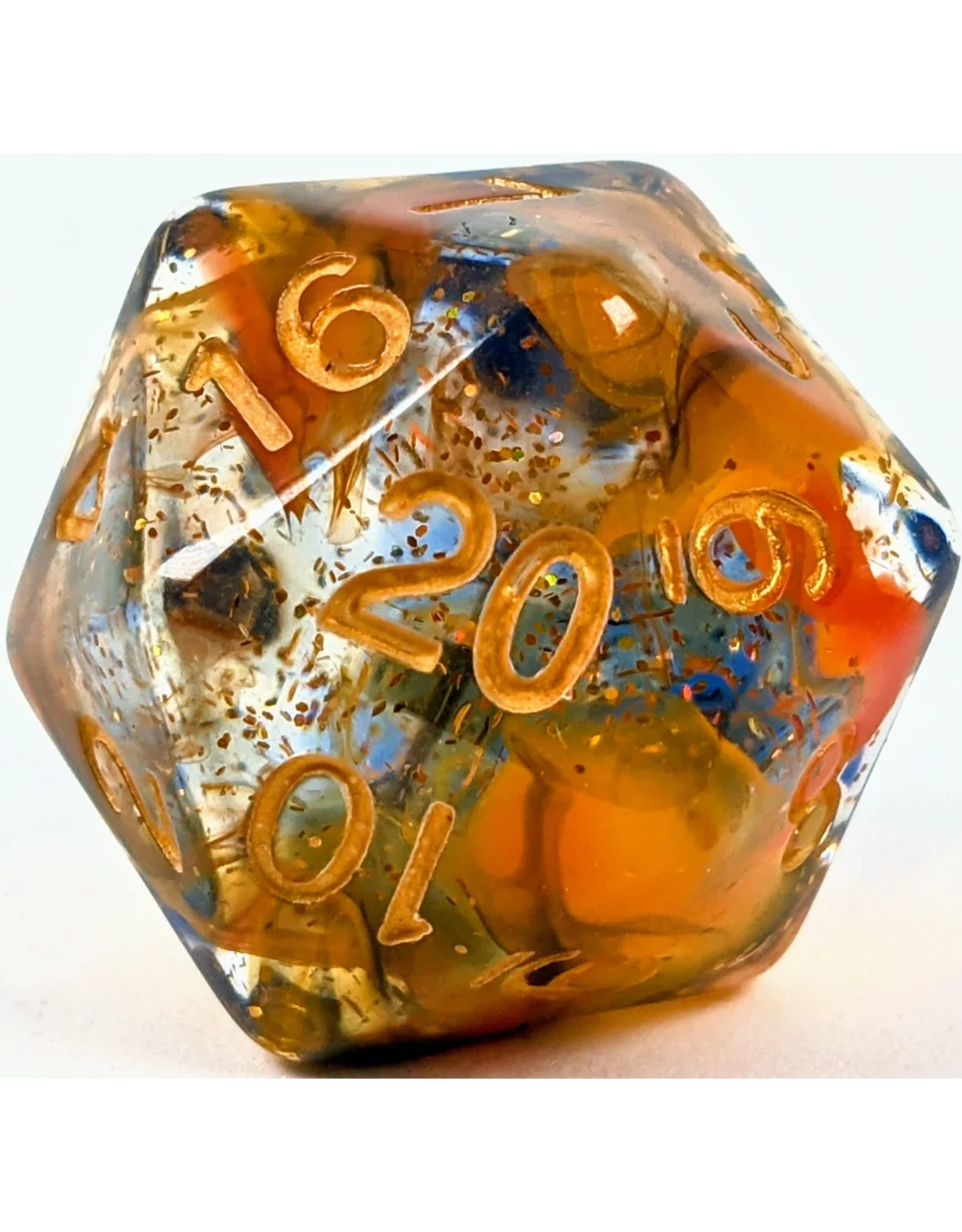 Role 4 Initiative XL D20: Cosmic Cliffs W/ Symbol 30mm