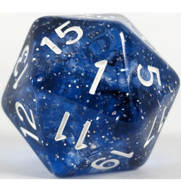 Role 4 Initiative XL D20: Sunken Silver W/ Symbol 30mm