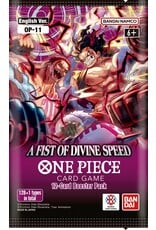 Bandai One Piece OP-11 A Fist of Divine Speed Booster Pack