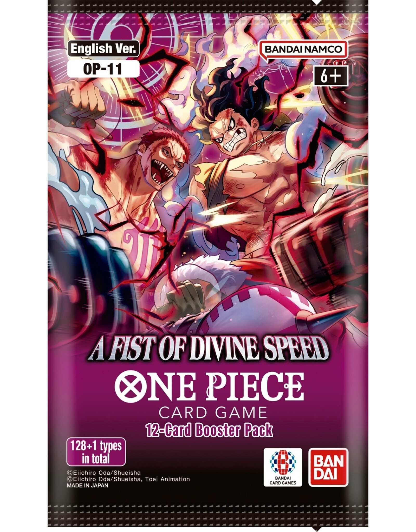 Bandai One Piece OP-11 A Fist of Divine Speed Booster Pack