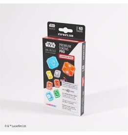 GameGenic Tokens: Star Wars: Unlimited: Premium Tokens Pro - Expansion Pack