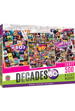 Decades The 80s 3-Pack 500pc Puzzle