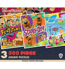 Hanna Barbara 3-Pack 500pc Puzzle