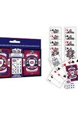 NHL  2pk Cards & Dice Set Canadiens