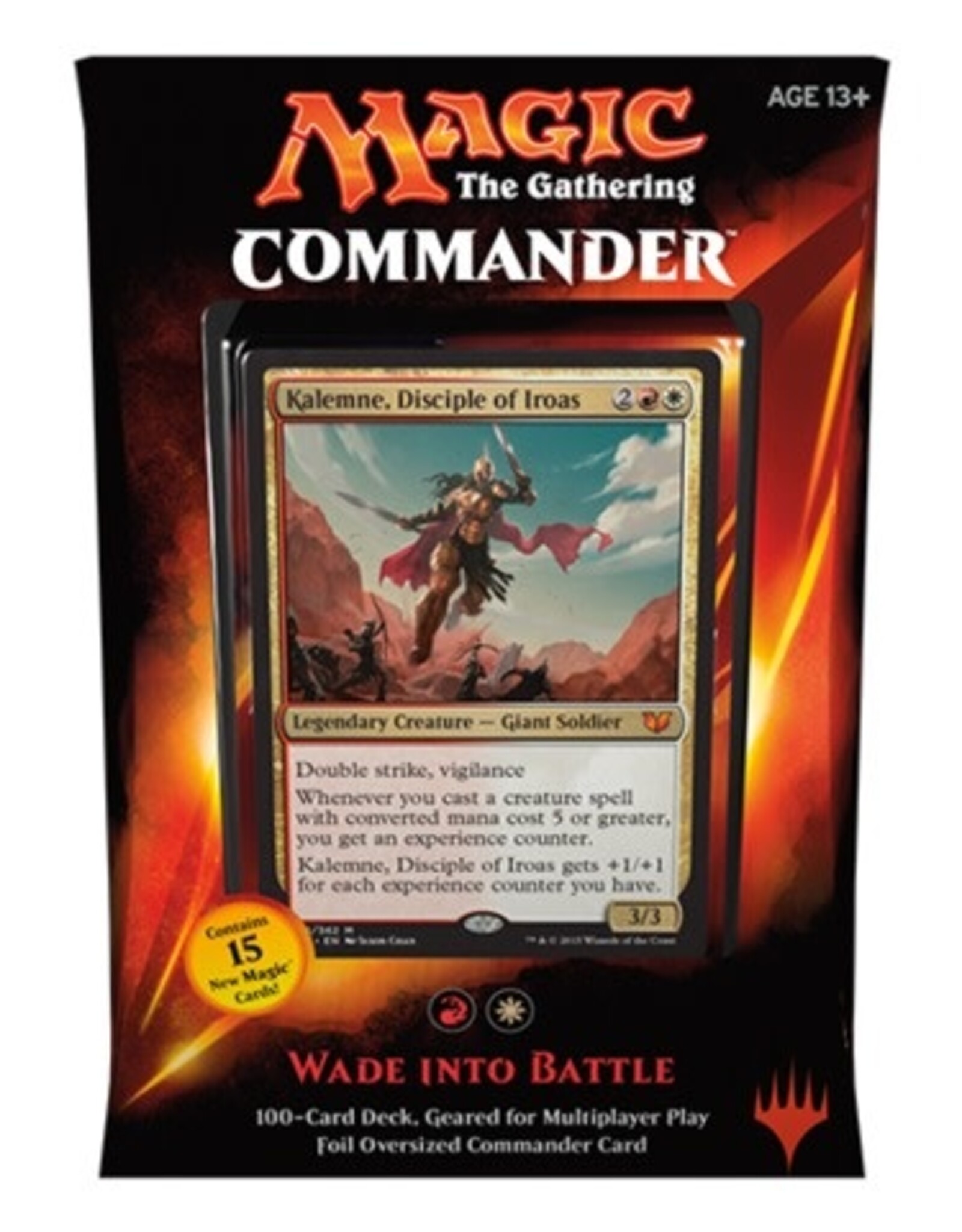 Wizards of the Coast MTG Commander Deck 2015 - Wade into Battle