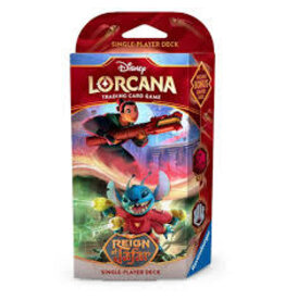 Ravensburger Disney Lorcana - Reign of Jafar Starter Deck - Mulan/Stitch