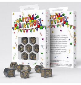 Happy Birthday Dice Set Confetti
