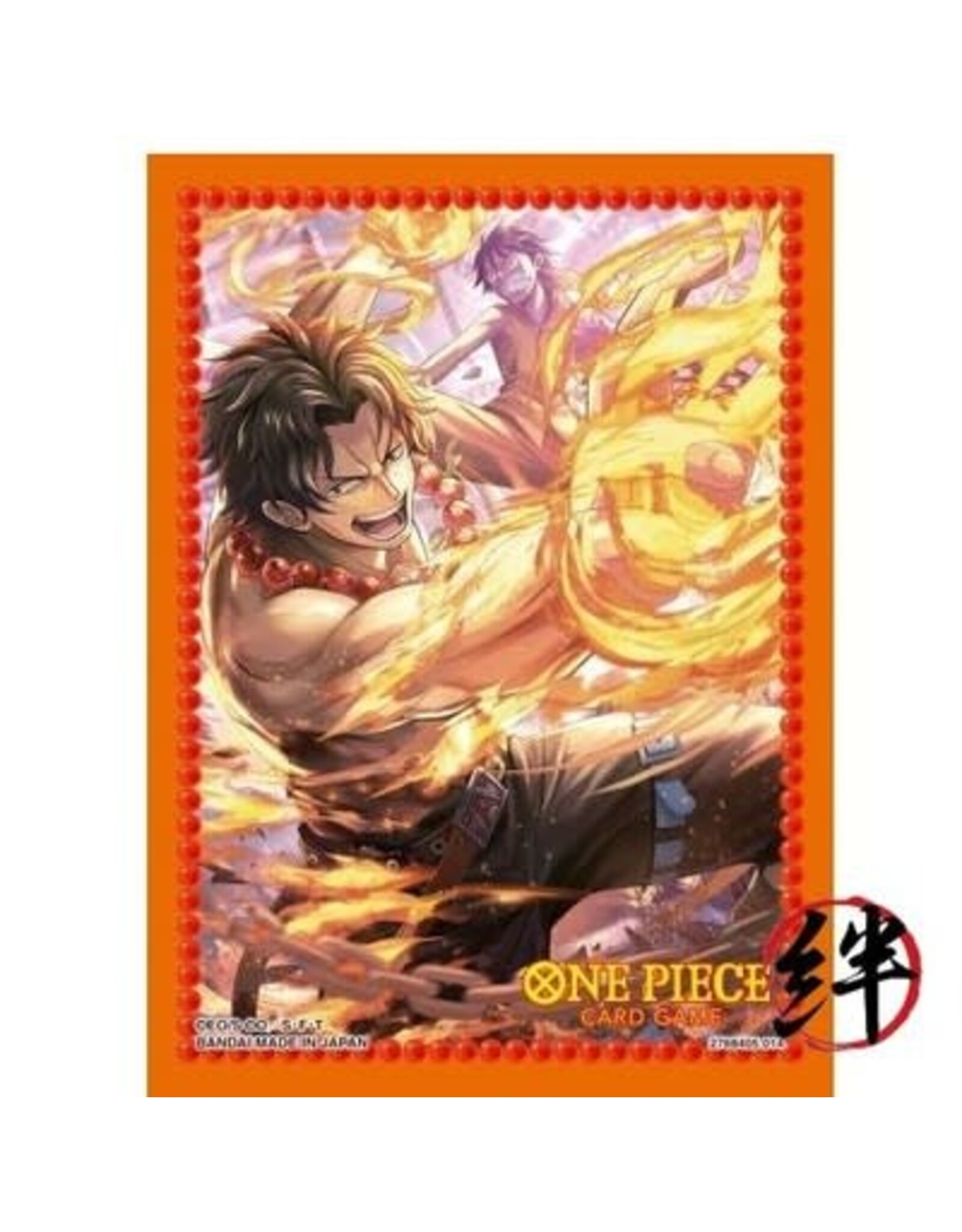One Piece Card Game Sleeves Set 10 - Portgas.D.Ace