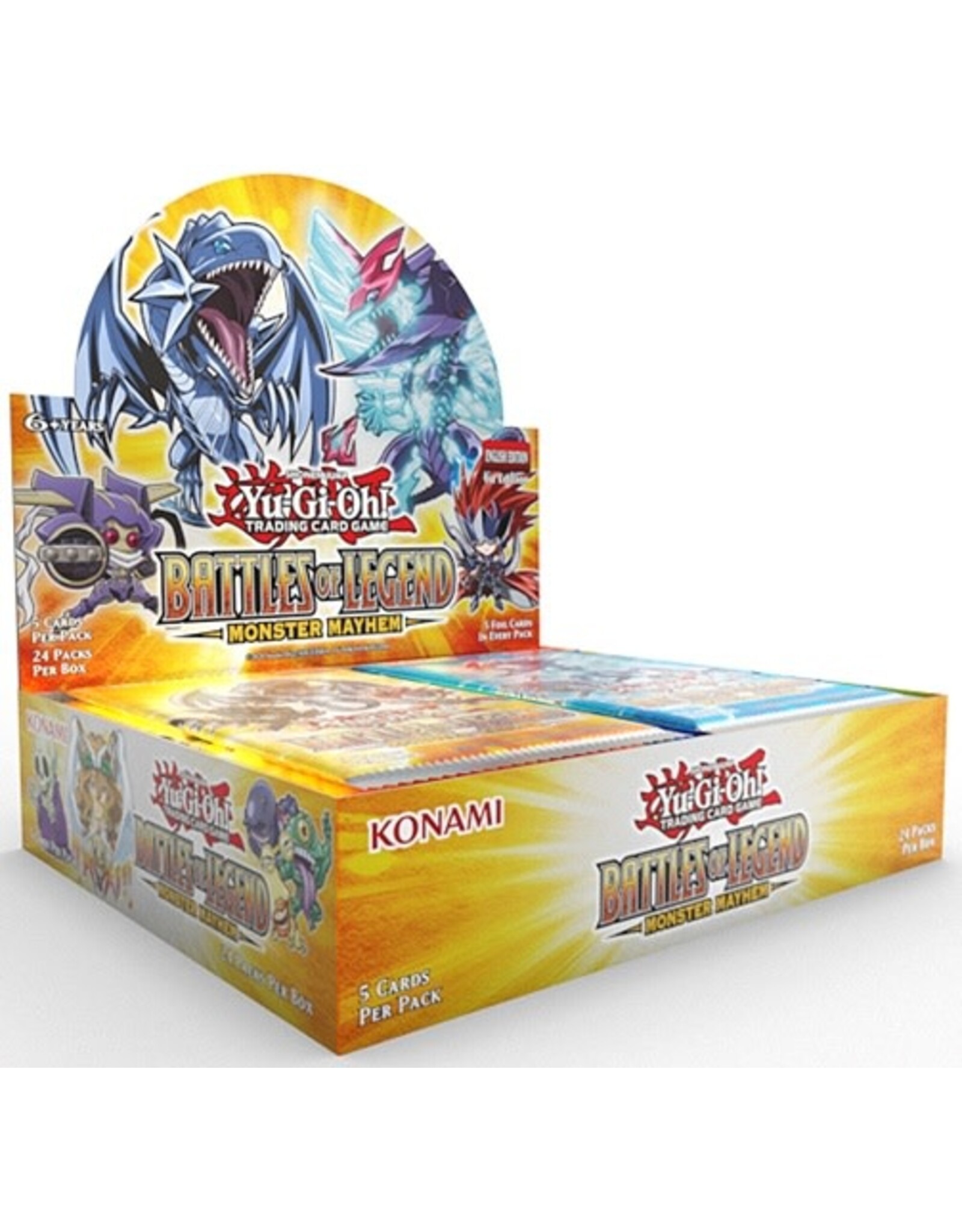 Konami Yugioh Battles of Legend Monster Mayhem Booster Pack