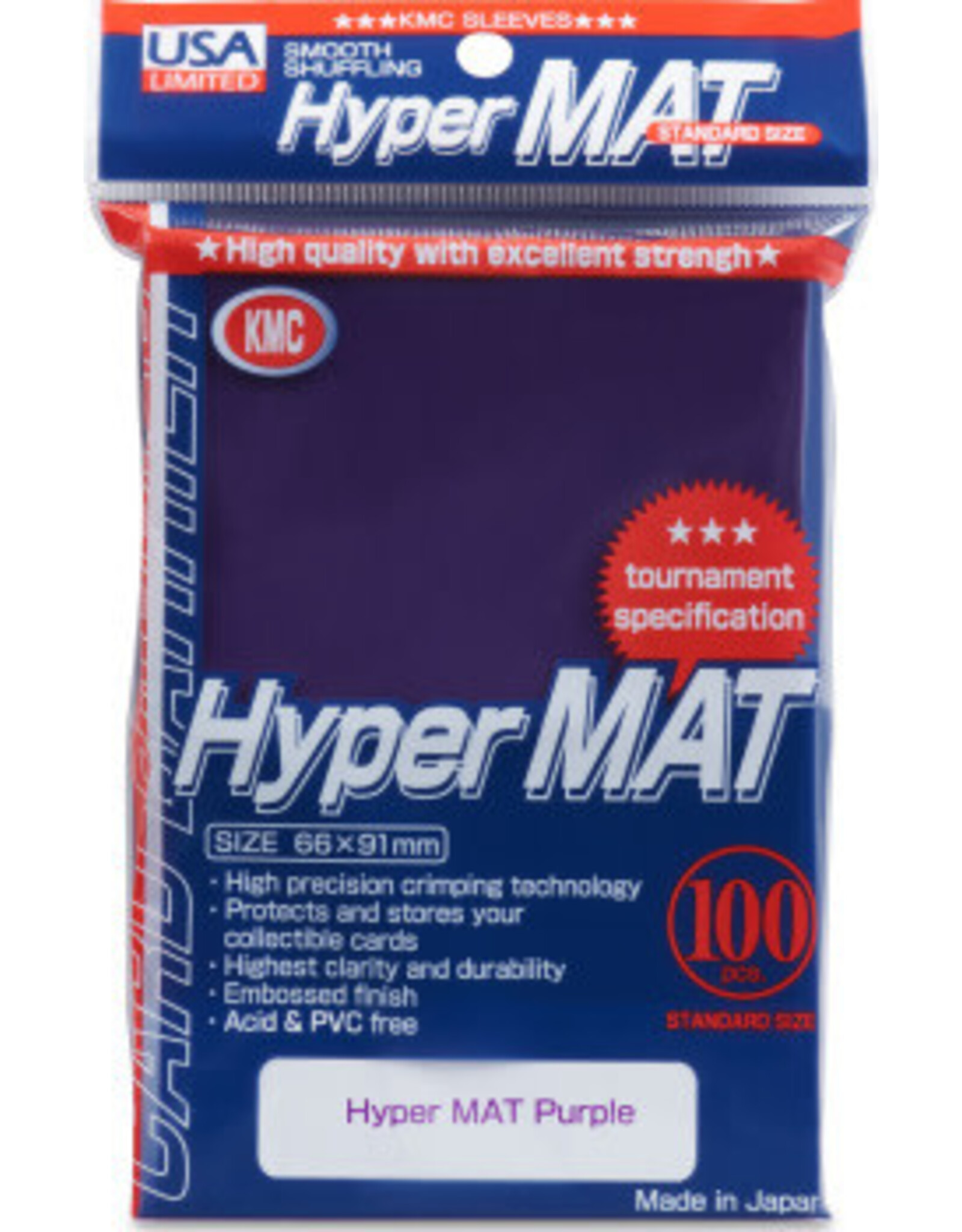 KMC KMC Hyper Matte Purple 100ct