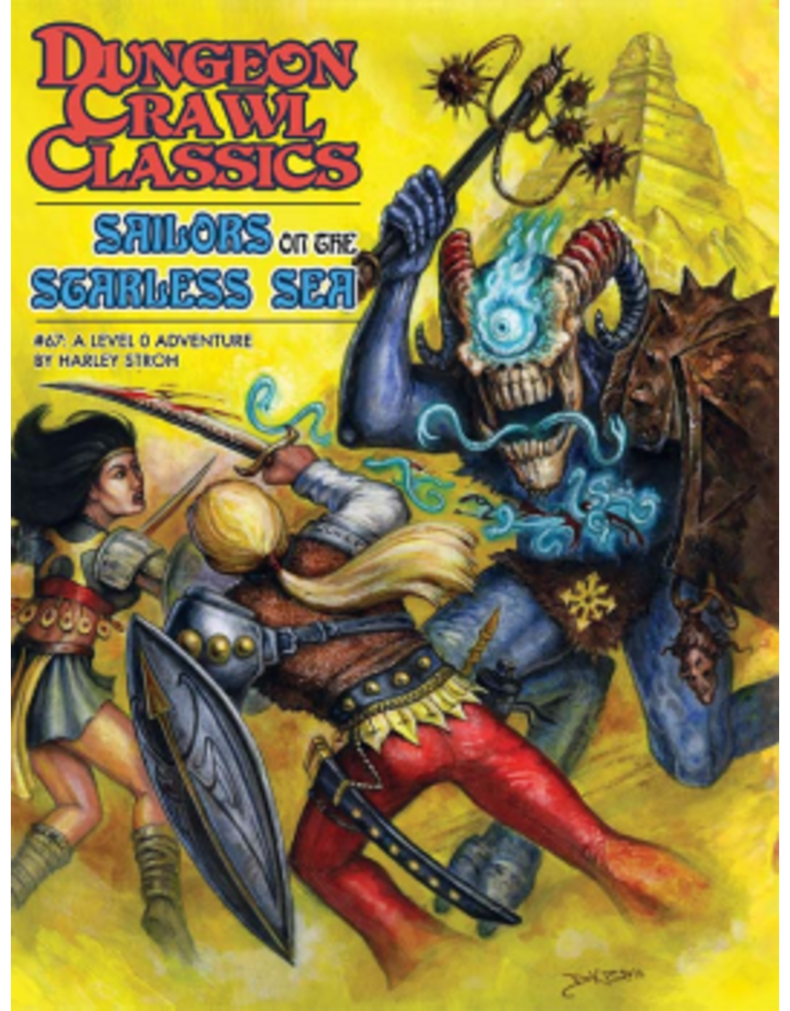 Goodman Games Dungeon Crawl Classics #67: Sailors On The Starless Sea Hardcover Edition