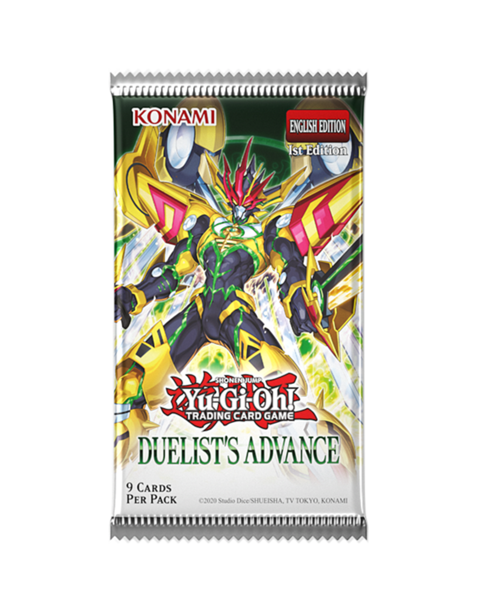 Konami Yugioh! Duelist's Advance Booster Pack