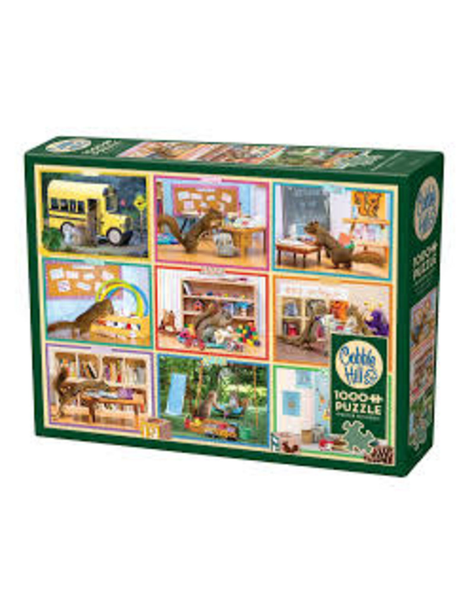 Cobble Hill Cobble Hill Puzzle - Squirrels at School 1000PC