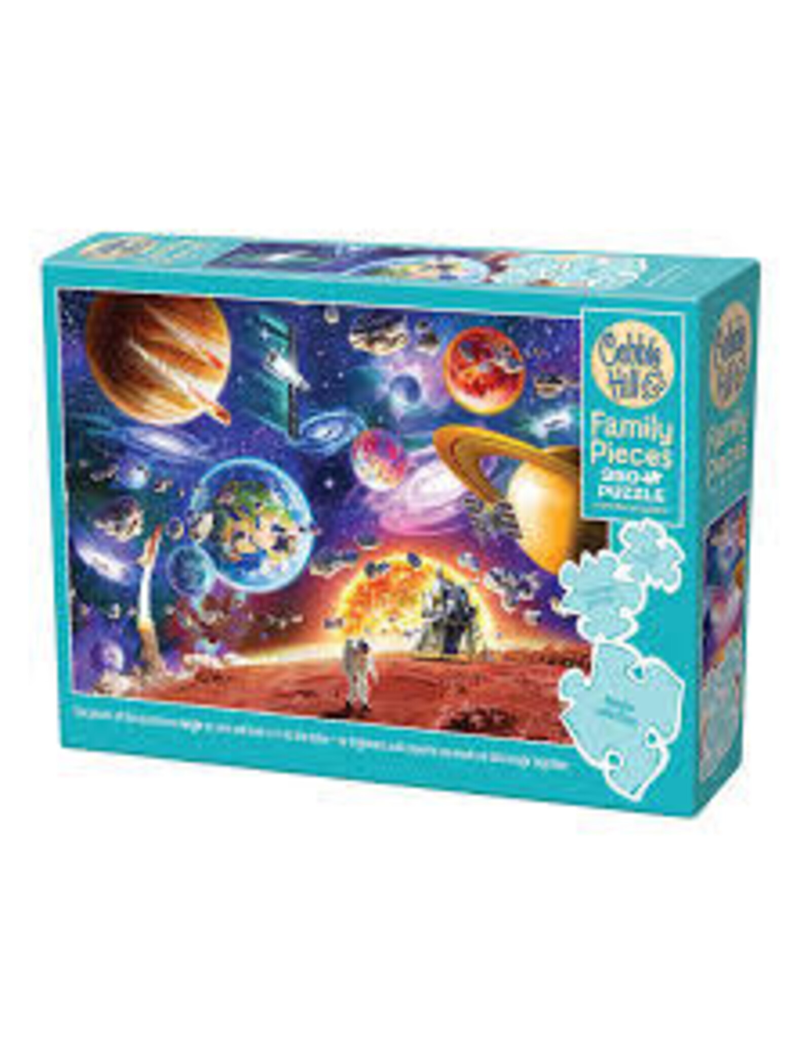 Cobble Hill Cobble Hill Puzzle -Space Travels (Family) 350 PC