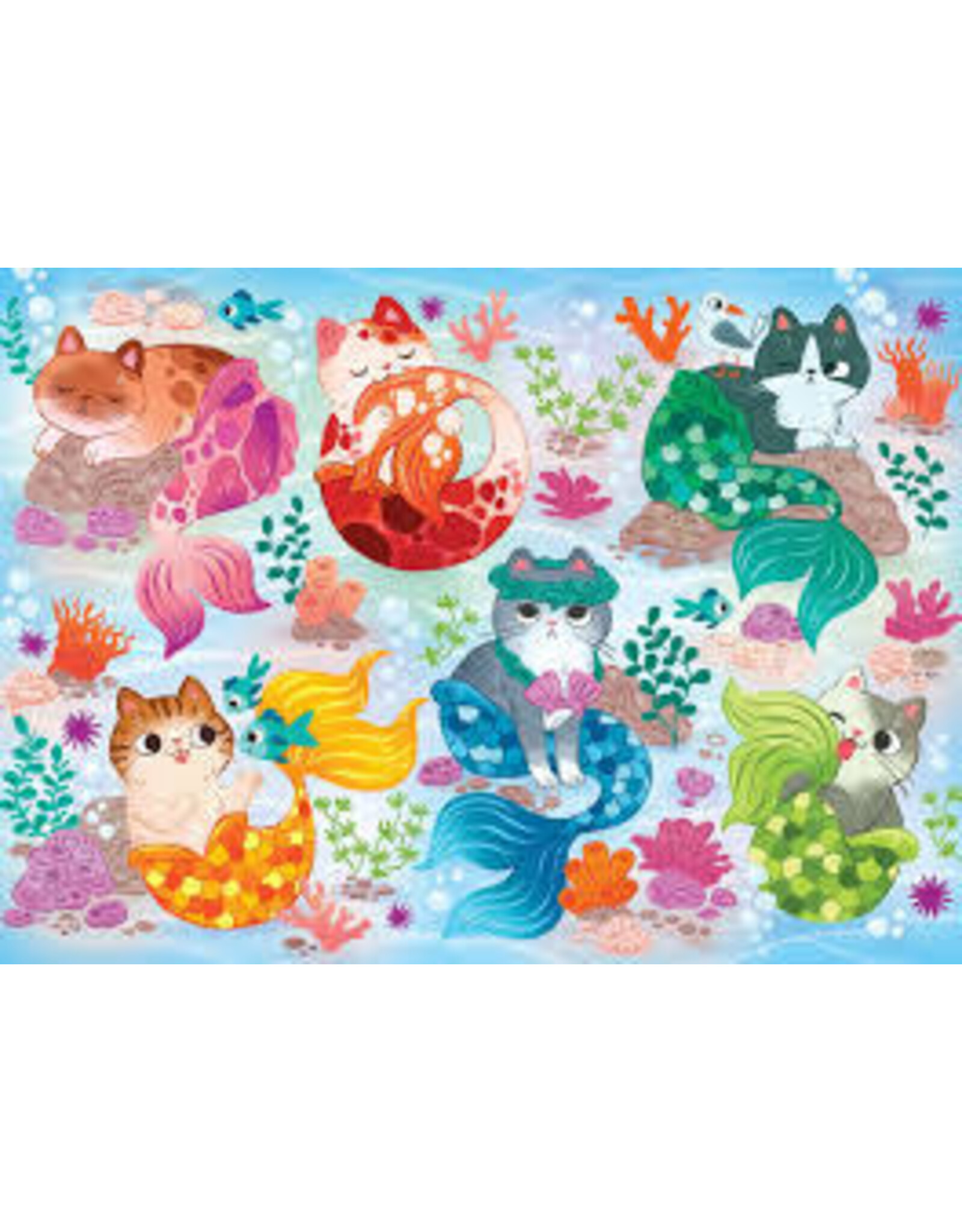 Cobble Hill Cobble Hill Puzzle -Mercats Family (Family) 350 PC