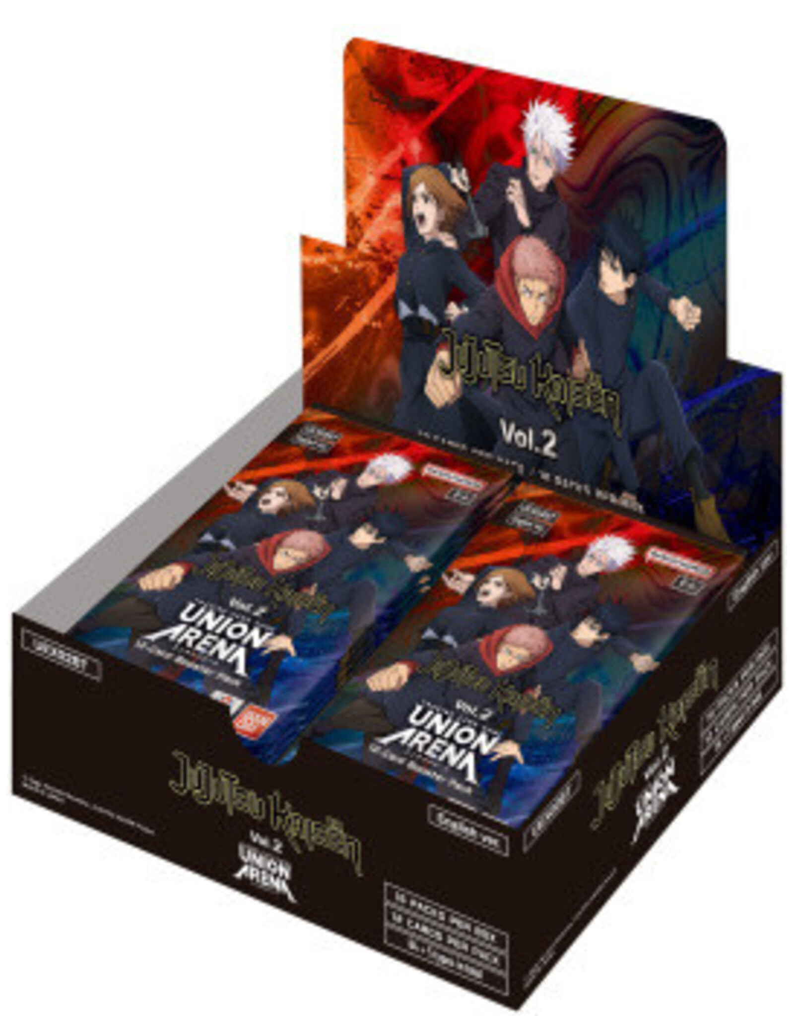 Bandai Union Arena Jujutsu Kaisen Booster Vol. 2 Booster Box