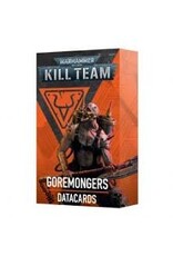 Games Workshop Warhammer 40K - Kill Team - Datacards - Goremongers