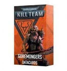 Games Workshop Warhammer 40K - Kill Team - Datacards - Goremongers