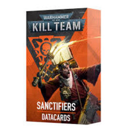 Games Workshop Warhammer 40K - Kill Team - Datacards - Sanctifiers