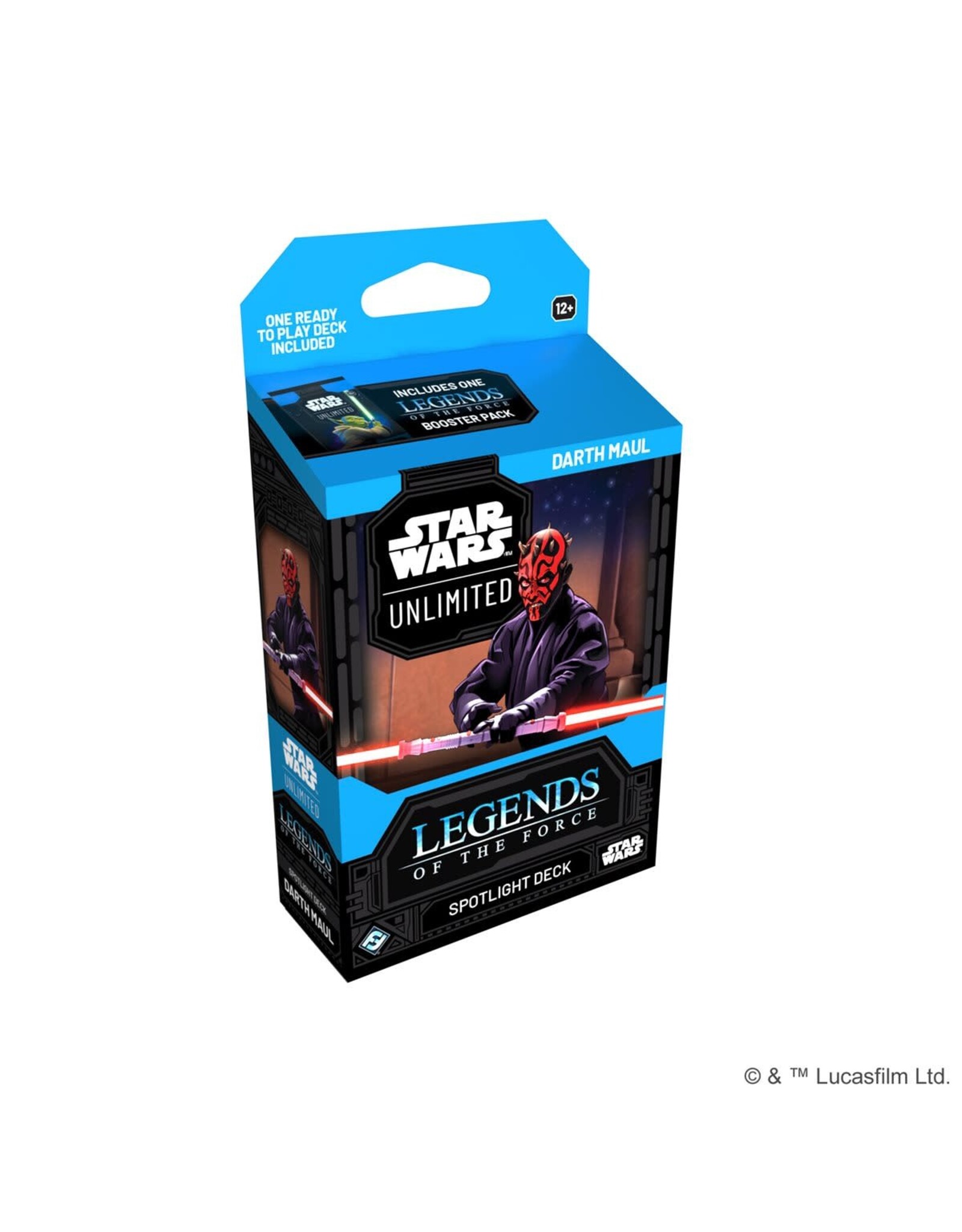 Fantasy Flight Star Wars: Unlimited - Legends Of The Force - Spotlight Decks: Darth Maul