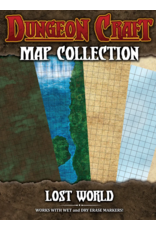 1985 Games Dungeon Craft Battle Map: Lost World 4pk