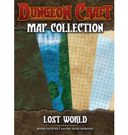1985 Games Dungeon Craft Battle Map: Lost World 4pk