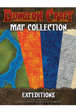 1985 Games Dungeon Craft Battle Map: Expeditions 4pk