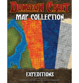 1985 Games Dungeon Craft Battle Map: Expeditions 4pk