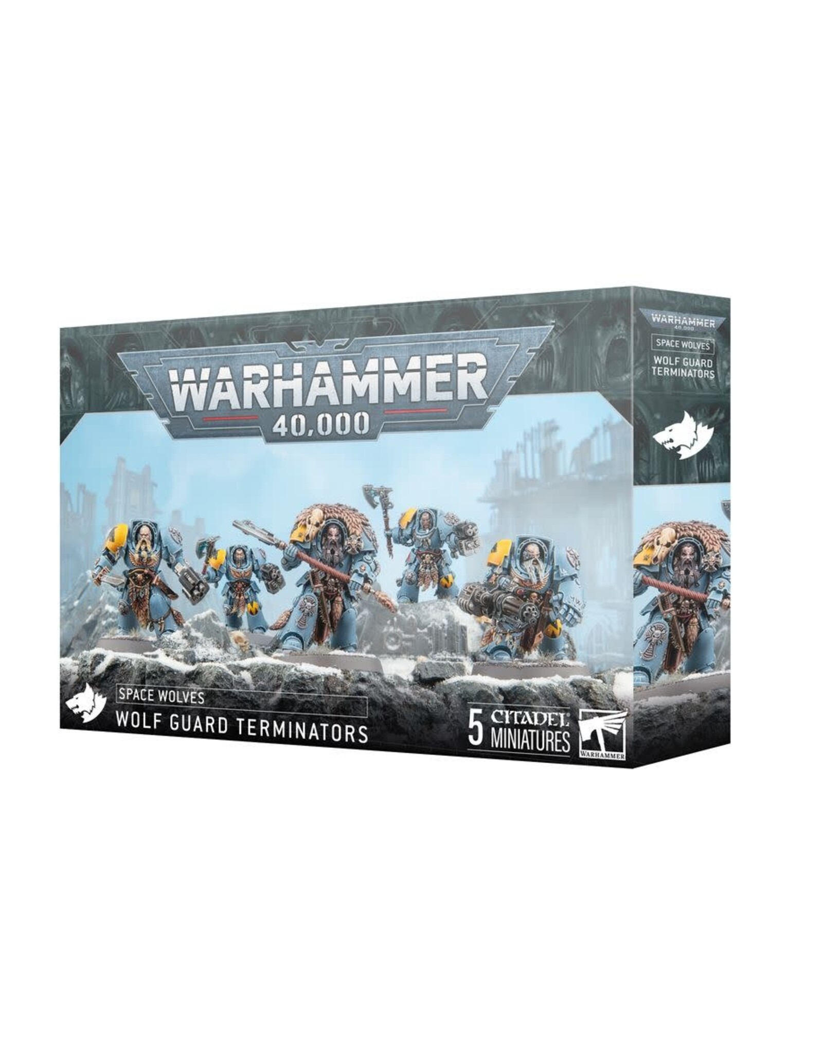 Games Workshop Warhammer 40k - Space Wolves - Wolf Guard Terminators