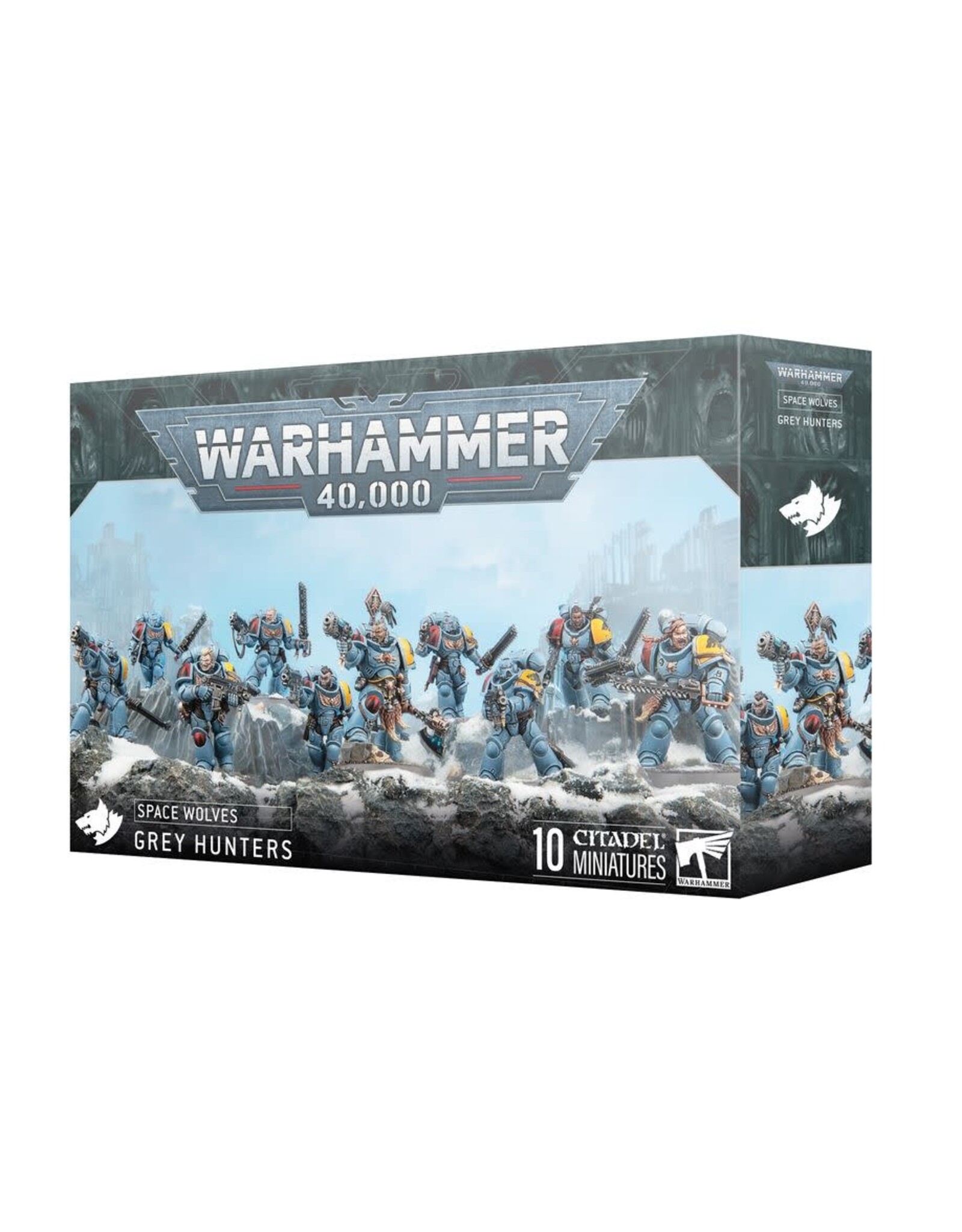 Games Workshop Warhammer 40k - Space Wolves - Grey Hunters
