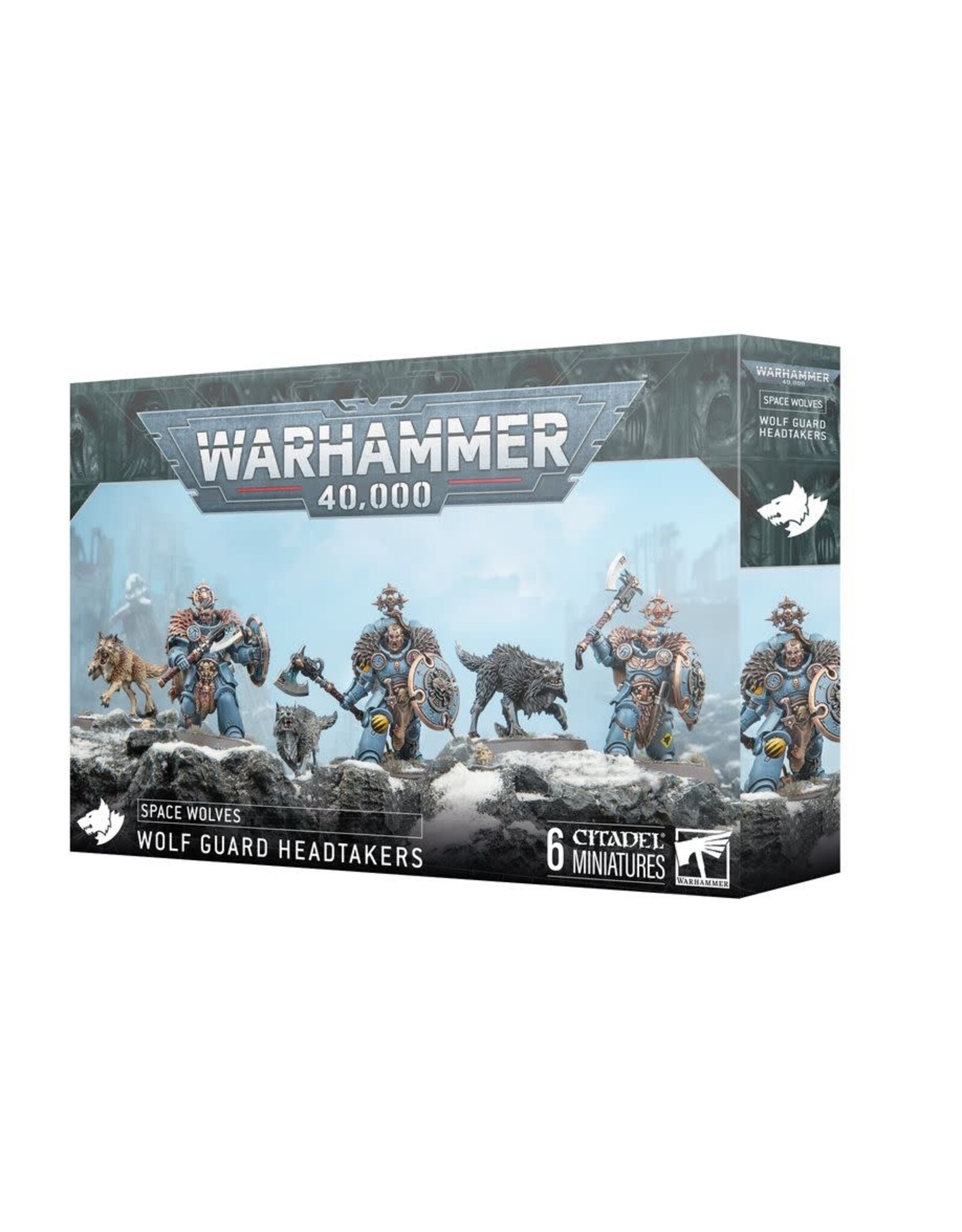 Games Workshop Warhammer 40k - Space Wolves - Wolf Guard Headtakers