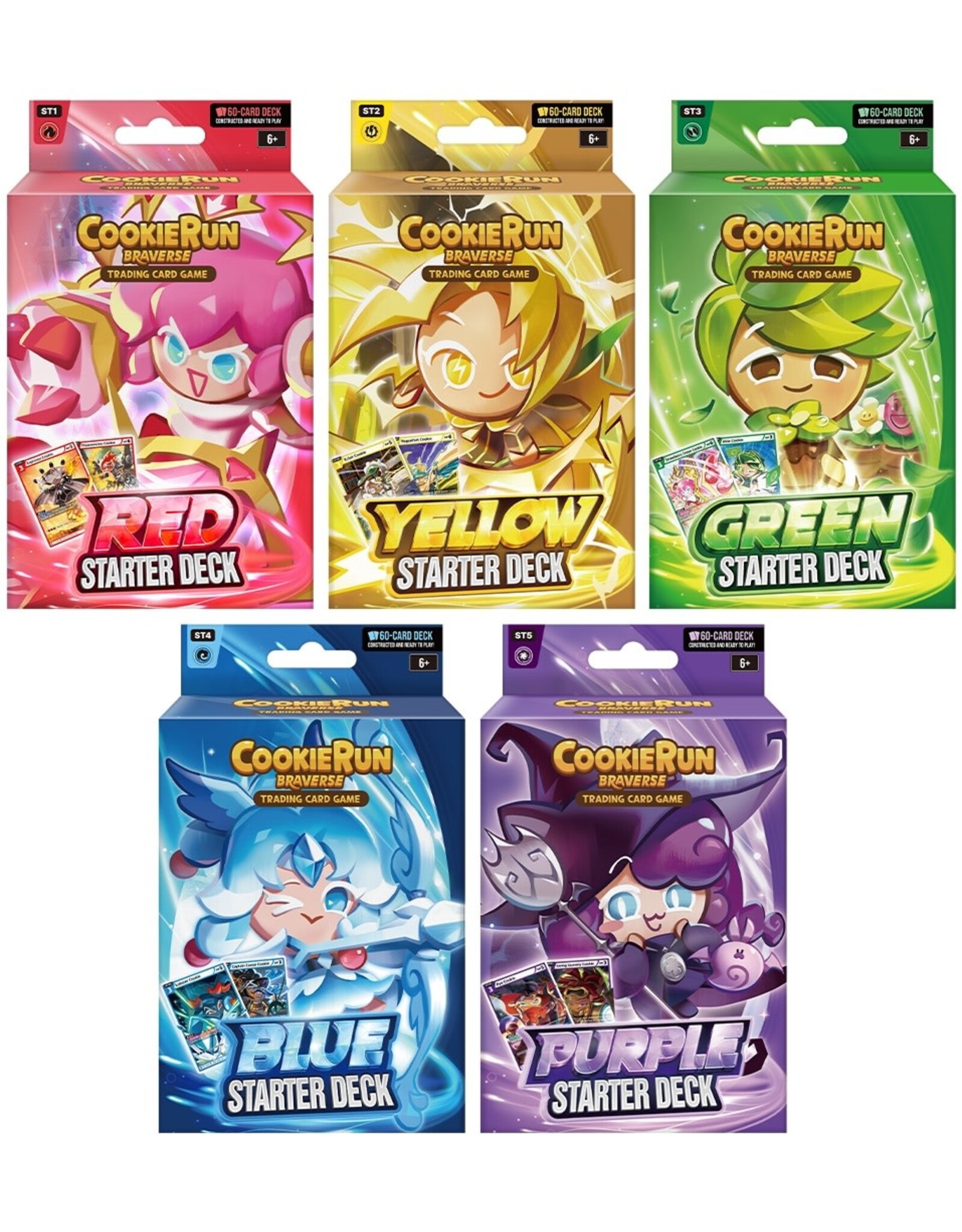 Cookierun TCG Cookierun TCG: Brave Beginning Starter Deck 5ct Assortment