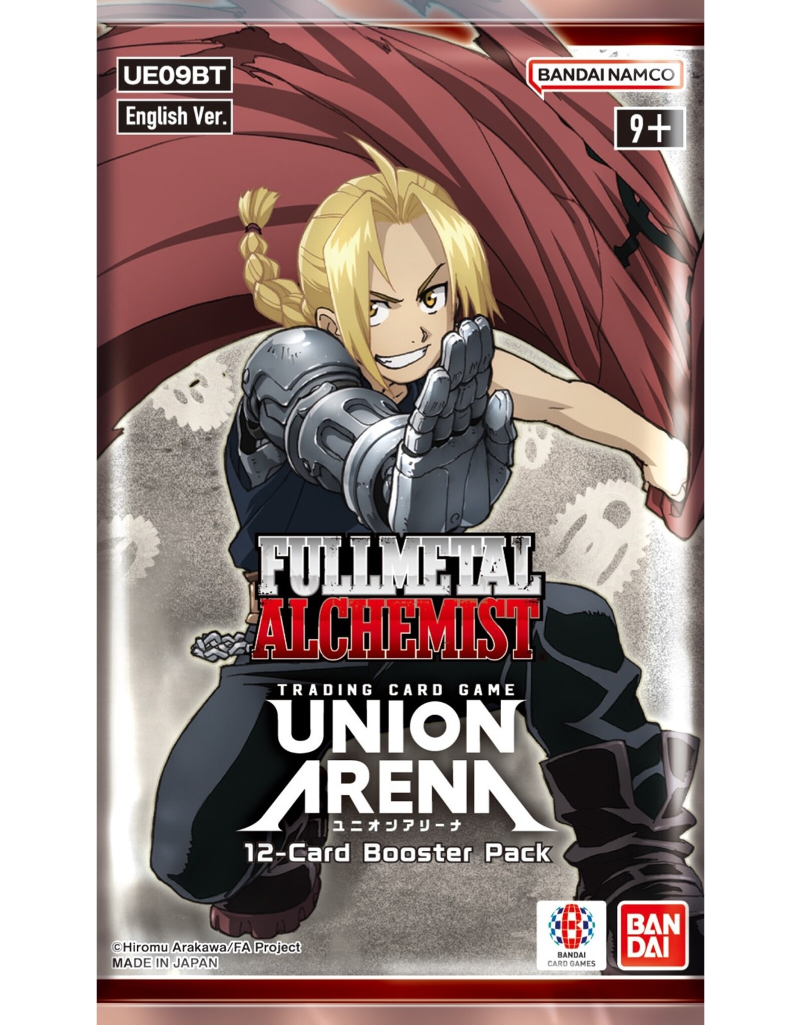 Bandai Union Arena Full Metal Alchemist Booster Pack