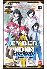 Bandai Digimon Card Game Bt22 Cyber Eden Booster Pack