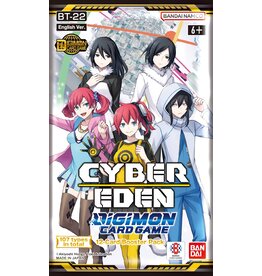 Bandai Digimon Card Game Bt22 Cyber Eden Booster Pack