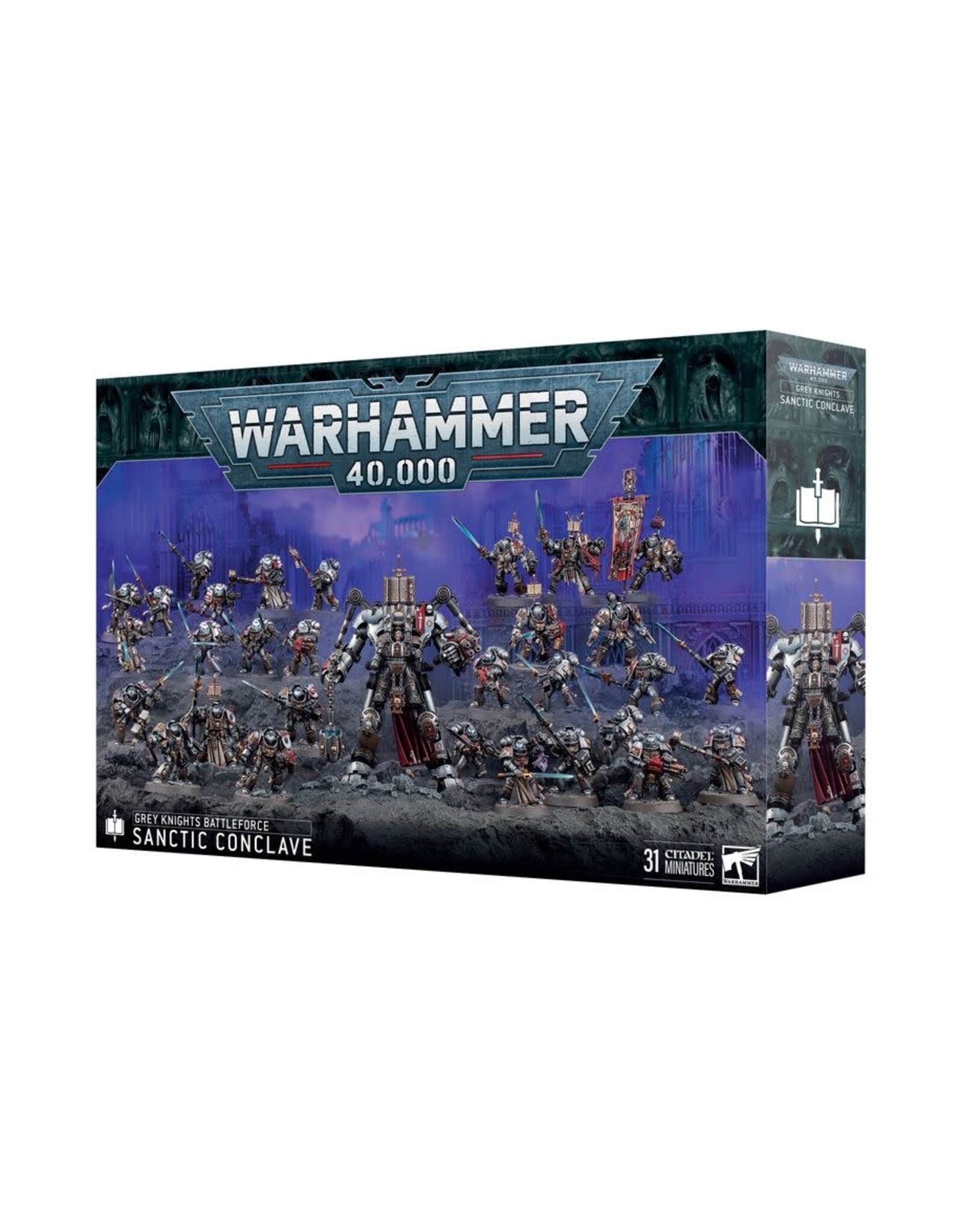Games Workshop Warhammer 40K - Grey Knights Battleforce - Sanctic Conclave