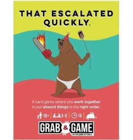Exploding Kittens That Escalated Quickly Grab & Game