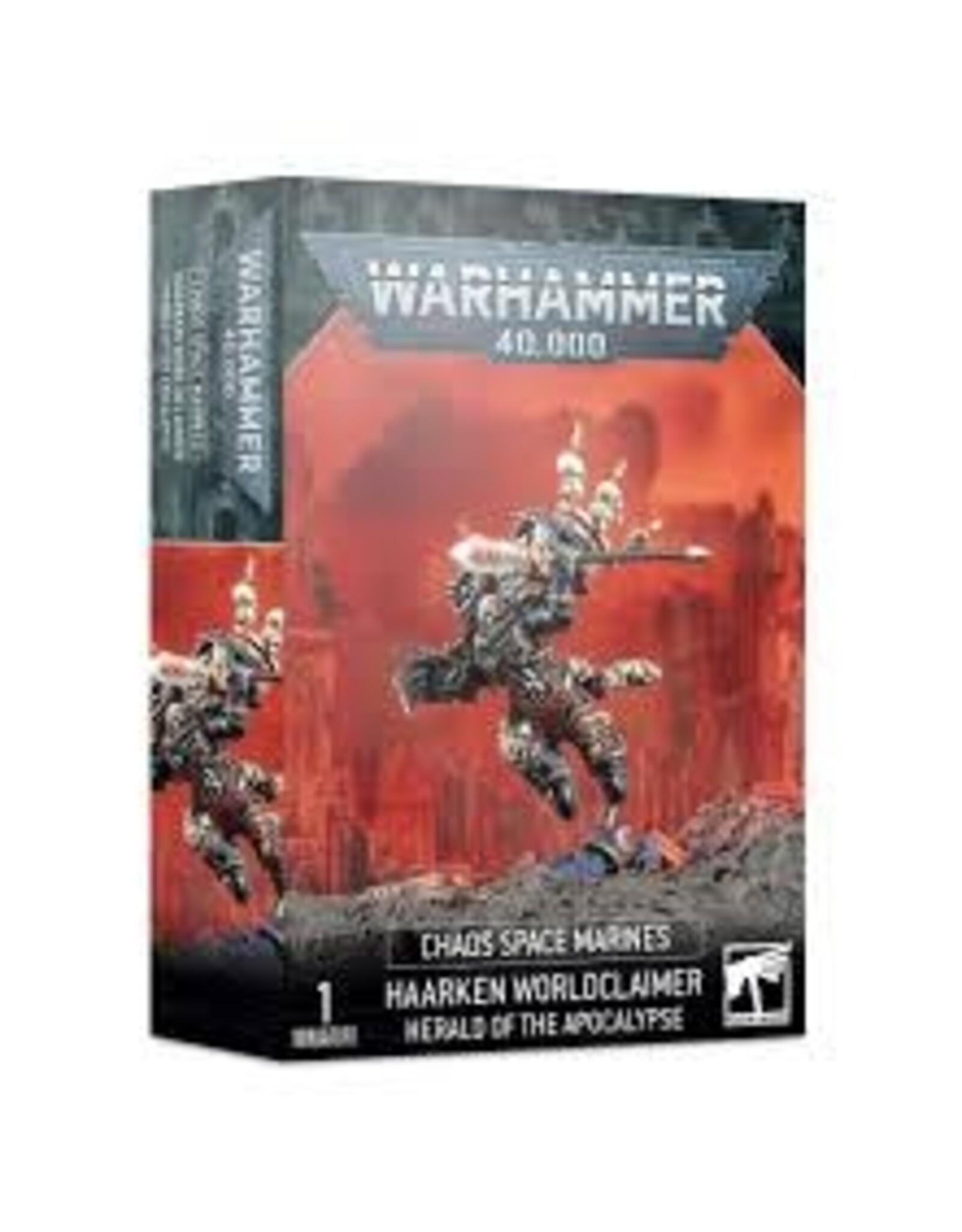 Games Workshop Warhammer 40K - Chaos Space Marines - Haarken Worldclaimer