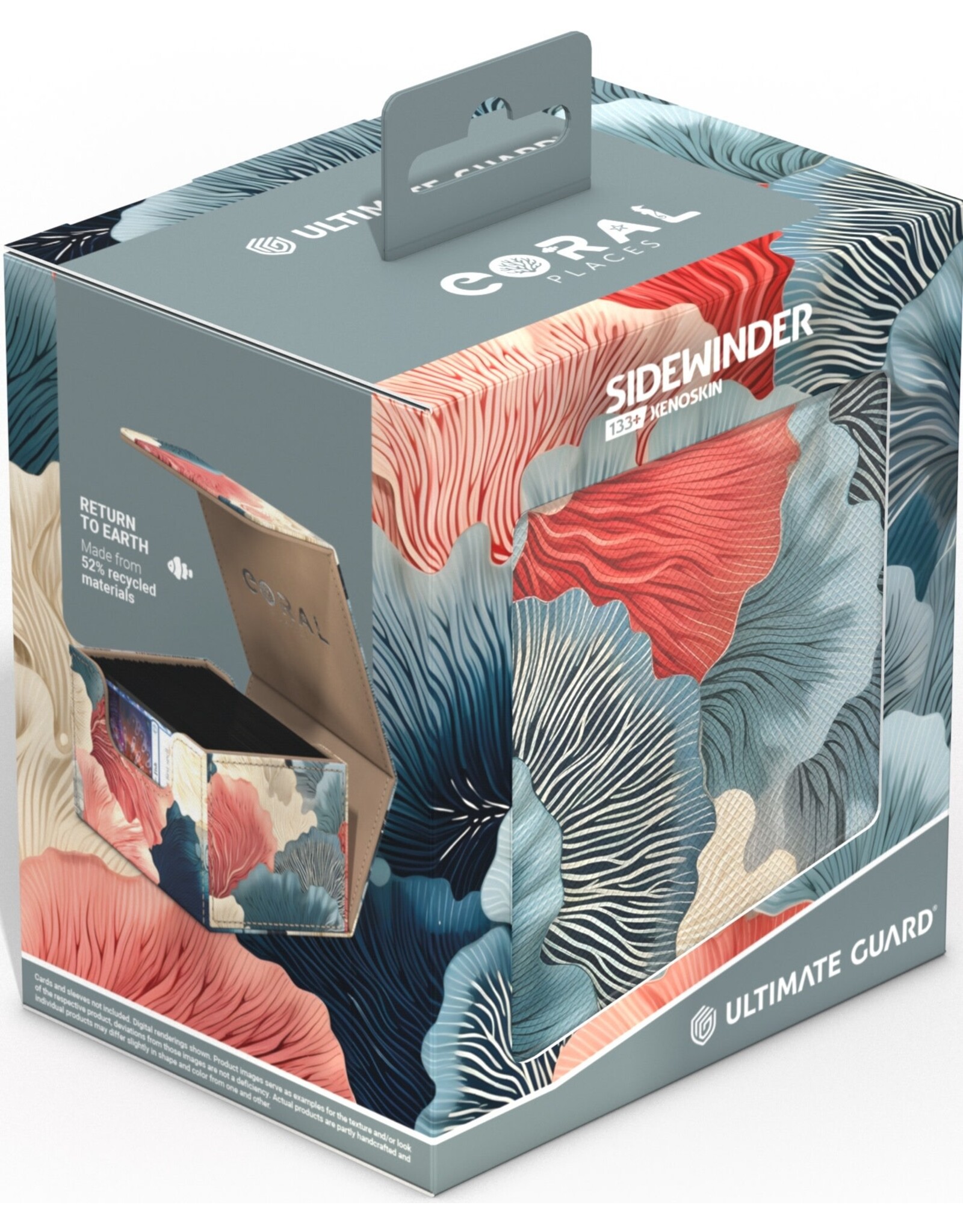 Ultimate Guard Ultimate Guard Sidewinder 133+ Xenoskin Exclusive Coral Places -