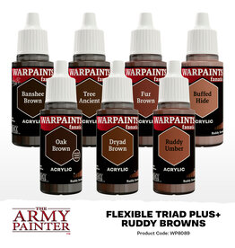 Army Painter The Army Painter -  Warpaints: Fanatic Flexible Triad Plus+ Ruddy Browns