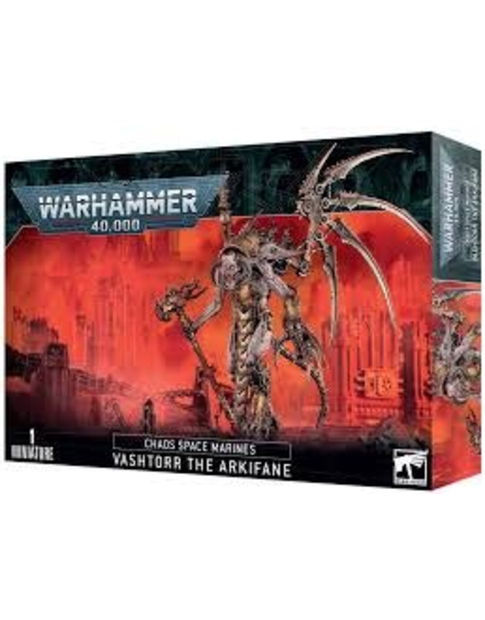 Games Workshop Warhammer 40K - Chaos Space Marines - Vashtorr the Arkifane