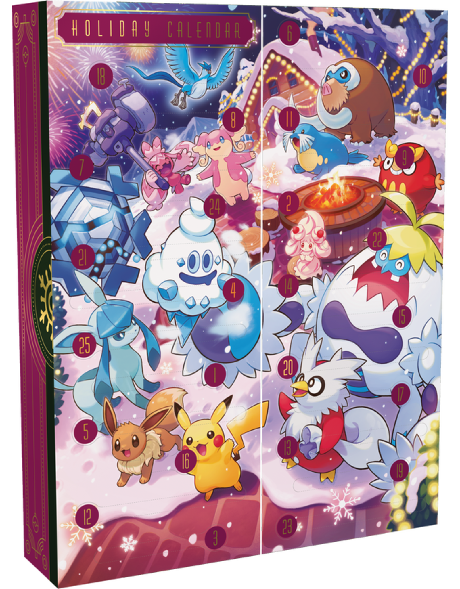 Pokemon Pokemon 2025 Holiday Calendar