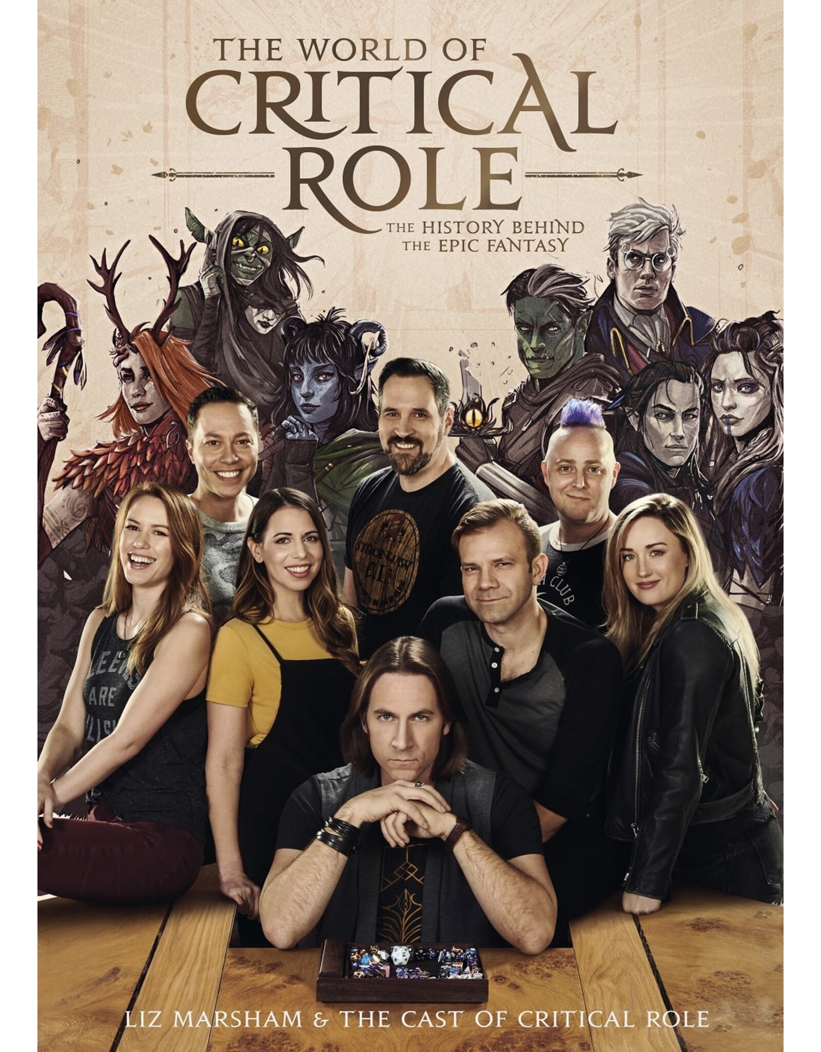 Critical Role The World Of Critical Role: The History Behind The Epic Fantasy Hard Cover