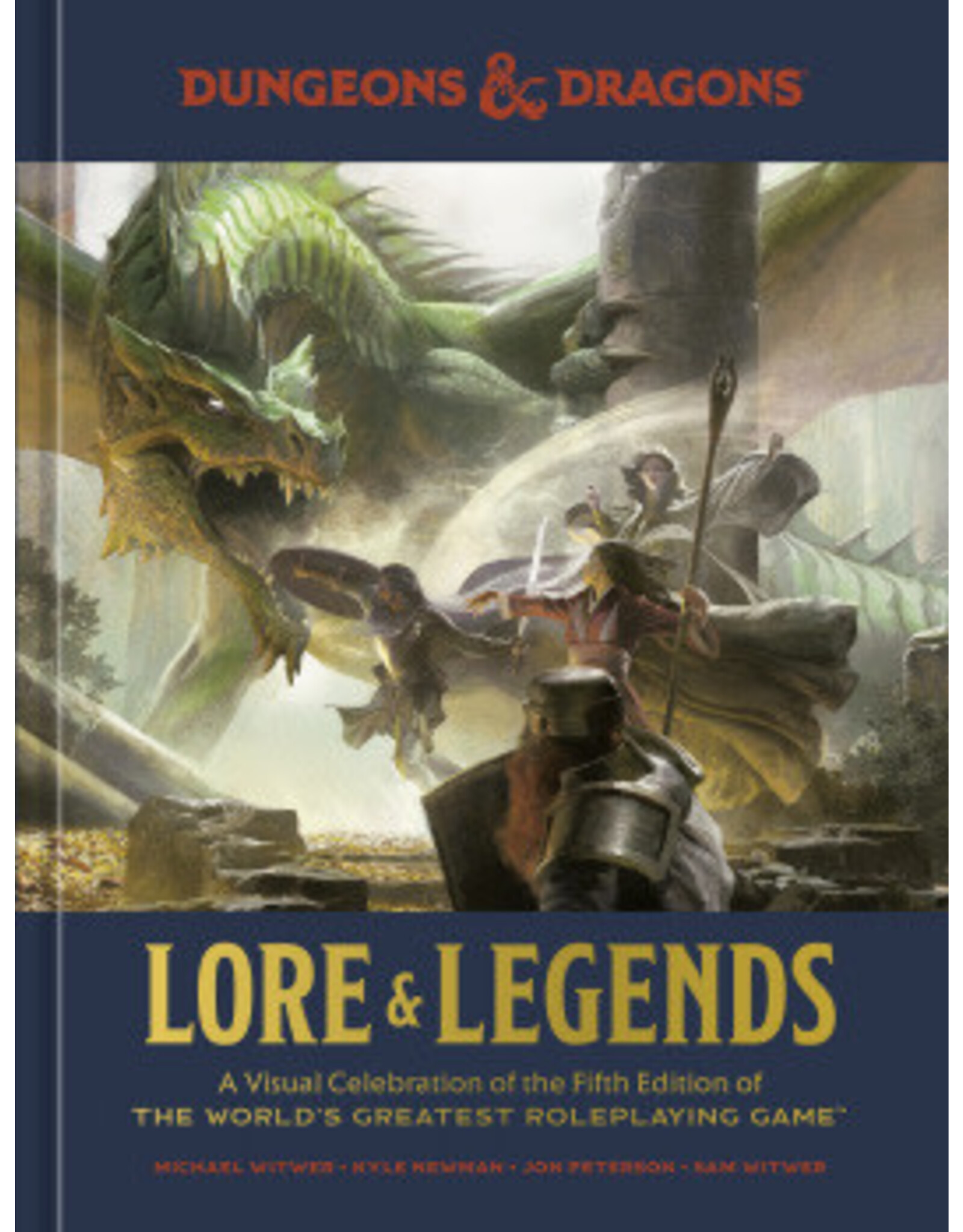Dungeons & Dragons Lore & Legends Hard Cover